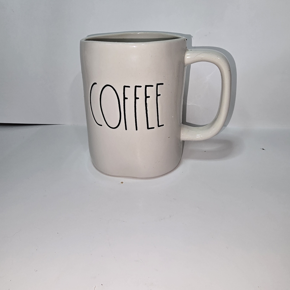 Rae Dunn White Coffee Mug